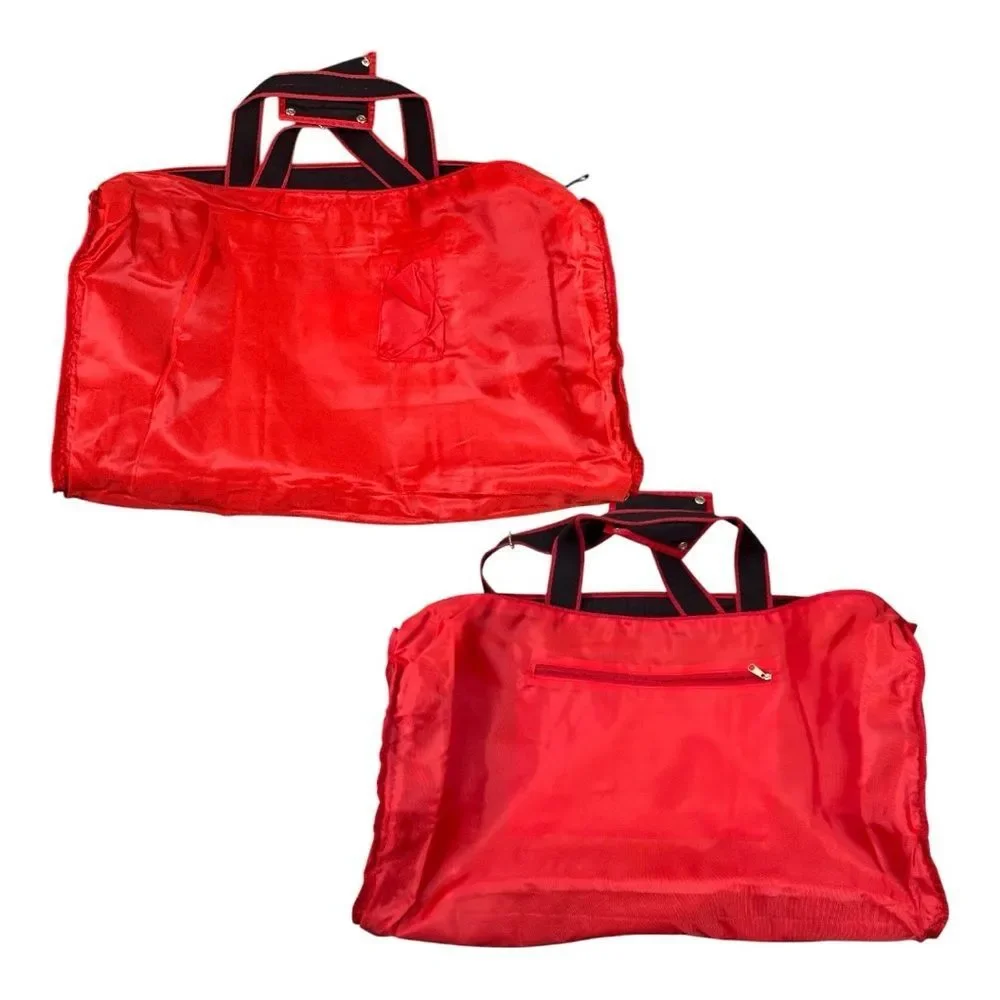 NWOT Alan Stuart Nebraska Huskers Black Duffel Bag